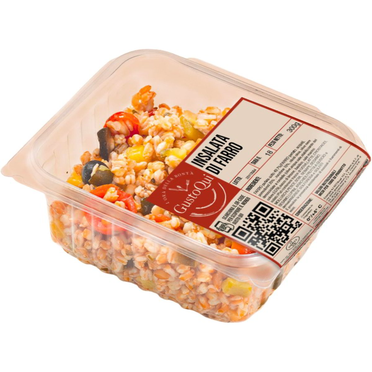 Insalata di farro con pomodorini e zucchine GUSTO QUI 300 G Coop Shop